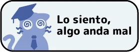 Cartel de error